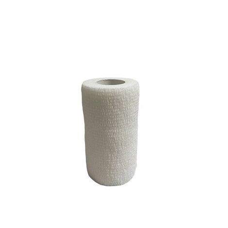 Bandagem auto aderente elástica tamanho 10cm  x 4,50 m Bioland - Branca