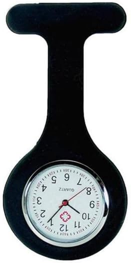 Relógio para enfermagem de lapela Modelo RL100 Bioland - Preto