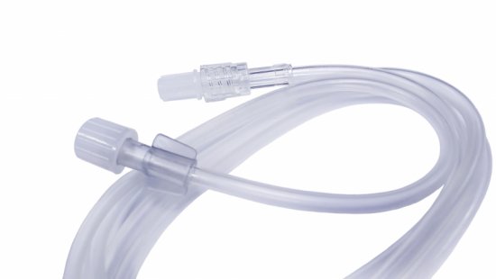 Extensor para infusão de 60 cm 9 French com ponta distal l.l
