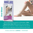 Meia Coxa 782 20-30mmHg Ever Sheer Natural Ponteira fechada Sigvaris