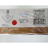 Categut Cromado  0 ag 1/2 cil 4,0-75cm cx c/24 unid Bioline