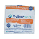 Compressa de gaze 7,5 x 7,5cm c/10 unid 13 fios estéril Melh