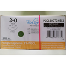 Fio pgcl-25 3-0 ag3/8 cor2,4-70cm  cx c/12unid Bioline
