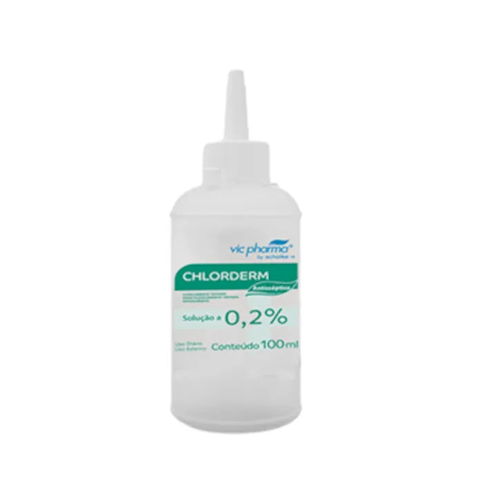 Chlorderm Gliconato de Clorexidina 0,2% Aquosa 100ml Vic Pha