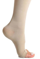 Meia Coxa 863 30-40mmHg Select Comfort Natural Escura Ponteira Aberta Sigvaris