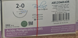 Fio abs pga 2-0 ag1/2 cil 4,0-70cm cx c/36 unid Bioline