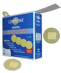 Curativo Adesivo rolo diâmetro 25mm cx/500 Copertina