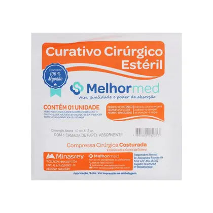Curativo cirúrgico com papel c/1 unid estéril  Melhormed