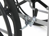 Cadeira de Rodas 1009 Cinza nylon Jaguaribe