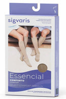 Meia Coxa 863 30-40mmHg Select Comfort Natural Escura Ponteira Aberta Sigvaris