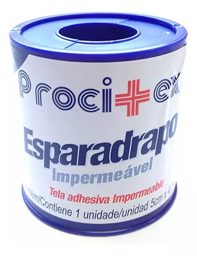Esparadrapo  impermeável  procitex 5cm x 4,5m Cremer