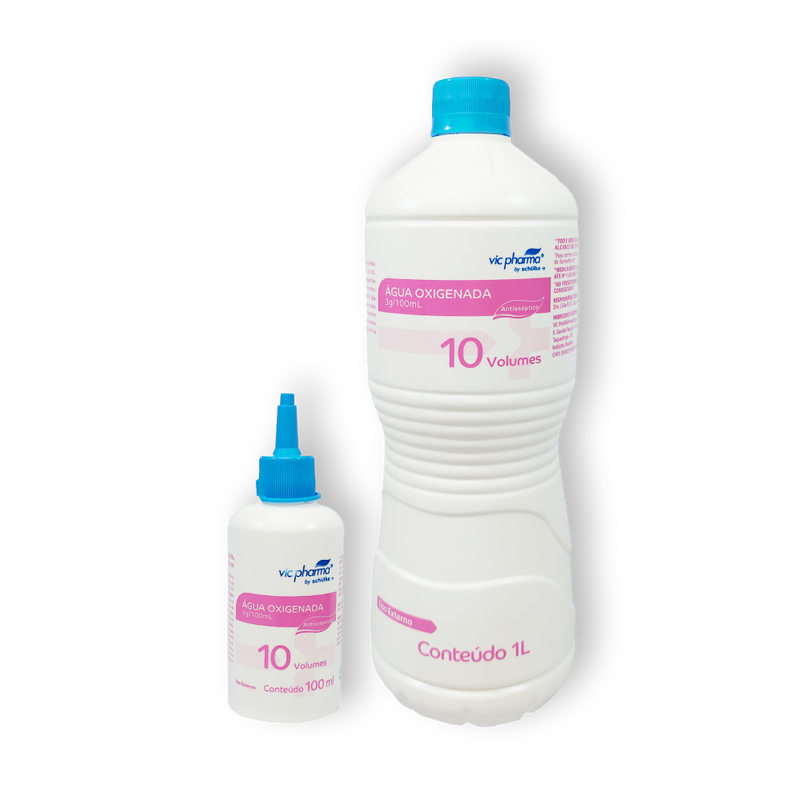 Agua Oxigenada 10V 1Litro Vic pharma