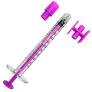 Seringa Cristaline Zero Residuo 1 ml - unidade -Alur Medical