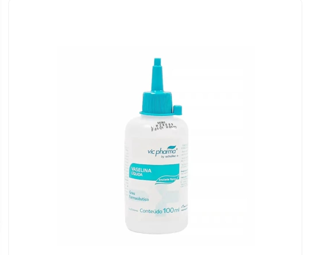 Vaselina Liquida 100ml almotolia Vic Pharma