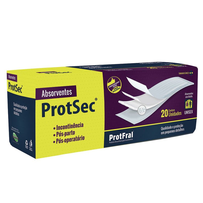 Absorvente Adulto/Geriatrico 20 unidades Protsec