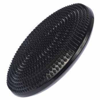 Disco de Equilíbrio Inflável 33 Cm Preto  LiveUp Sports
