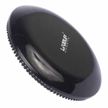 Disco de Equilíbrio Inflável 33 Cm Preto  LiveUp Sports