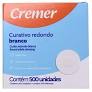 Curativo Redondo Antisséptico Branco cx c/500 Unidades - Cremer