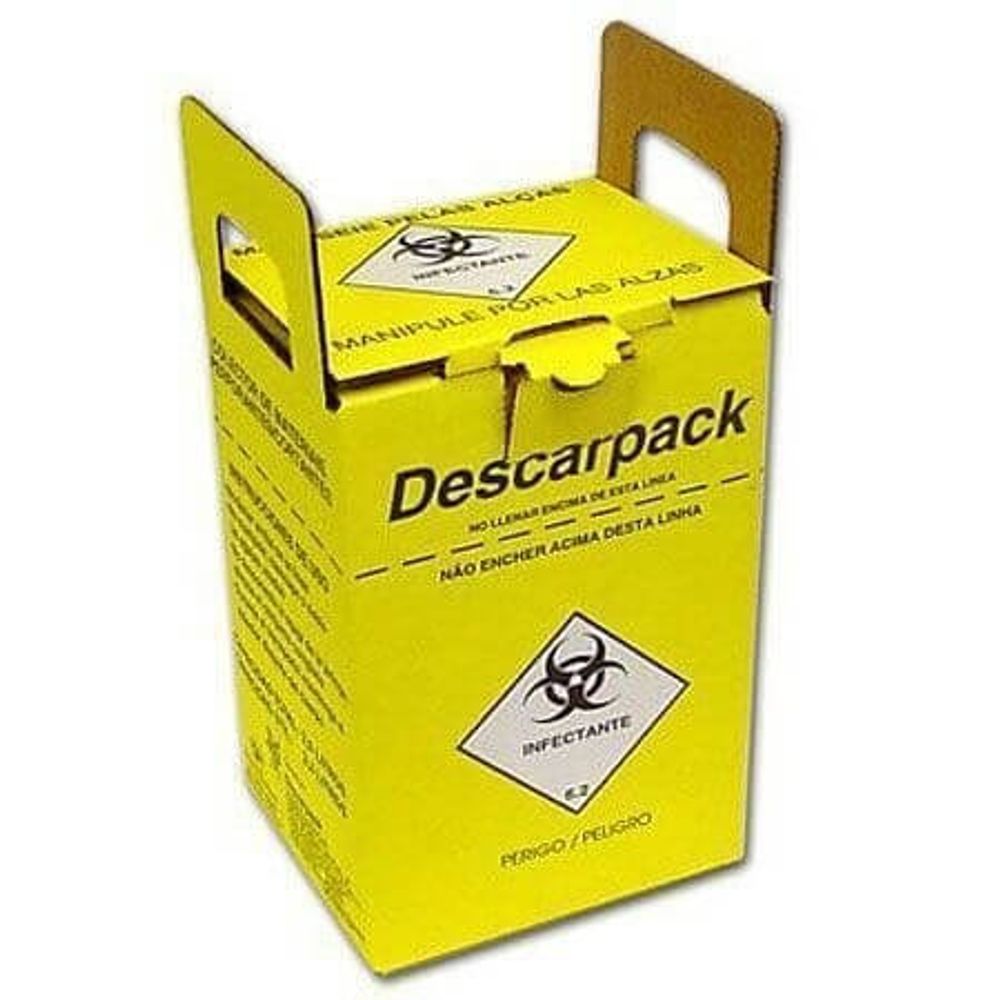 Coletor para Material Perfurocortante Descarpack