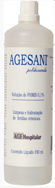 Solução aquosa de PHMB 350 ml -Agesani