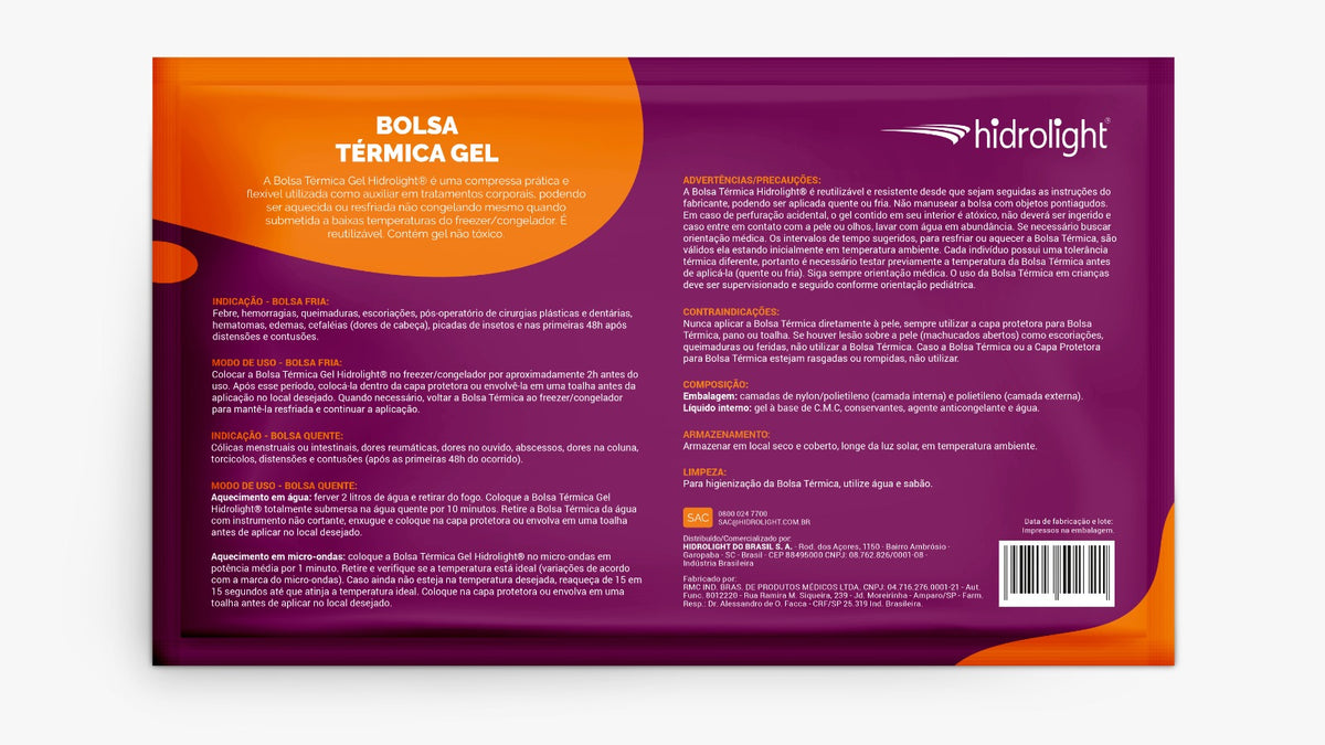 Bolsa Térmica Gel Hidroligth