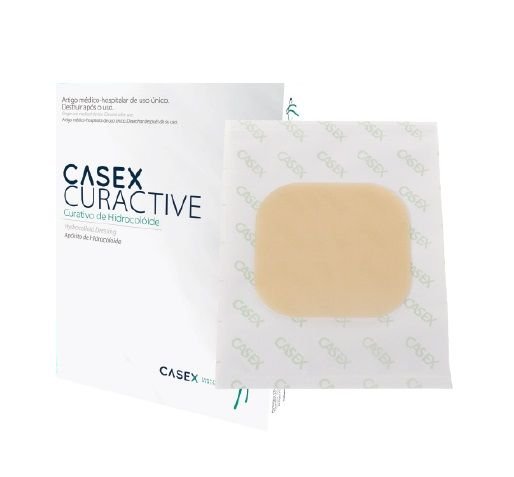 Curativo hidrocolóide extra fino 10 x 10cm unid Casex