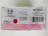 Algodão 2-0  s/ag 15 x 45cm cx c/24 unid Bioline
