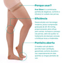 Meia Coxa 782 20-30mmHg Ever Sheer Natural Ponteira fechada Sigvaris