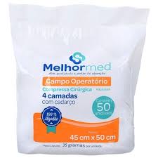 Campo operatorio 45 x 50 S/RX-cm tipo 30-c/50 unid  Melhormed