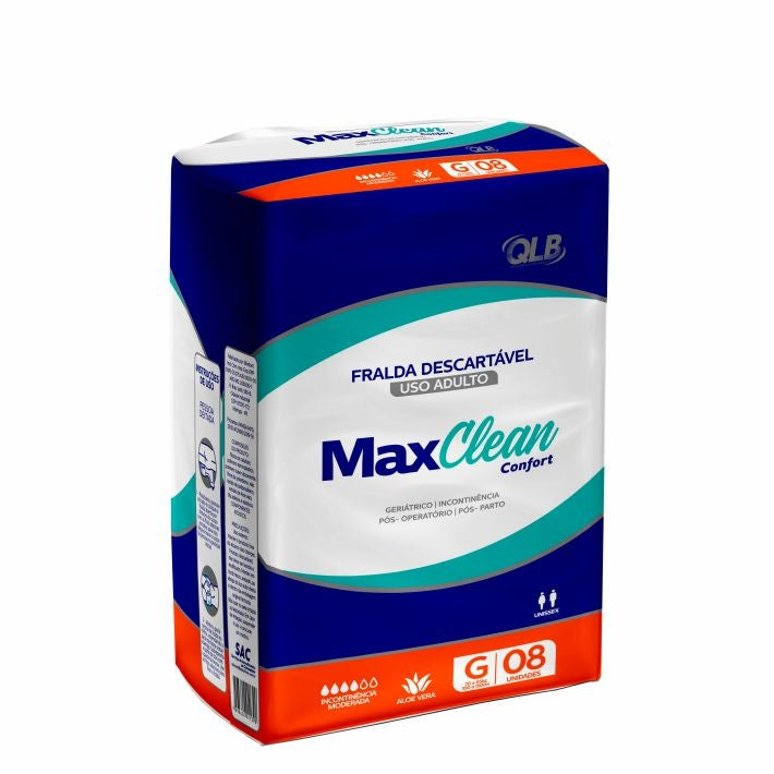 Fralda geriátrica Maxclean