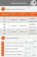 Meia Panturrilha 782 20-30mmHg Ever Sheer Preta Ponteira Fechada Sigvaris