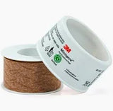 Fita Micropore Hipoalergênica 3M - 25mmx10m - Bege