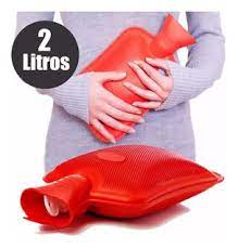 Bolsa para Água Quente 2 Litro - Cor Vermelha Mebuki