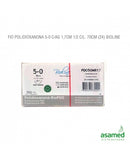 Fio Biopdo 5-0 75cm  com 2 agulhas cilíndricas de 1,7 cm cx 24unid Bioline