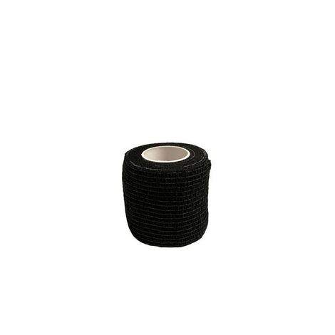 Bandagem auto aderente elástica tamanho 7,5cm  x 4,50 m Bioland - Preta