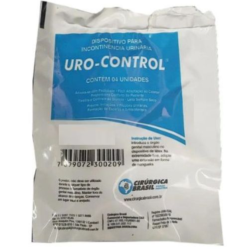 Dispositivo para incontinencia urinaria urocontrol n 5pct c/4 unidades