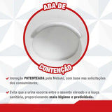 Assento Sanitário Elevado Slim 13,5cm Mebuki