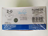 Fio polipropileno 2-0 ag 1/2 cilindrica 2,5-75cm cx c/24 unid Bioline